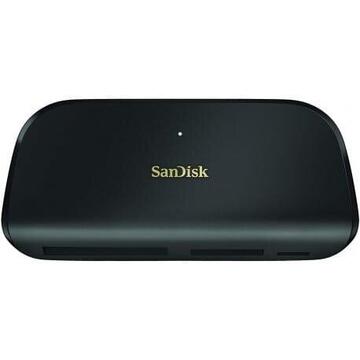 Card reader Sandisk IMAGEMATE PRO card reader Black USB-C