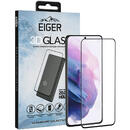 Eiger Eiger Folie Sticla 3D Case Friendly Samsung Galaxy S21 Plus Clear Black (0.33mm, 9H, oleophobic)