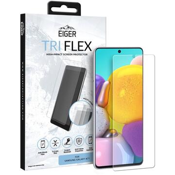 Eiger Folie Clear Tri Flex Samsung Galaxy A71 (0.4 mm, 5H)