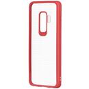 Devia Devia Carcasa Pure Style Samsung Galaxy S9 Plus G965 Red (antishock, spate dur si margini mate si flexibile)