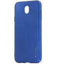 Meleovo Carcasa Metallic Slim 360 Samsung Galaxy J7 (2017) Blue (culoare metalizata fina)