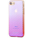 Meleovo Meleovo Carcasa Cameleon Flash Carbon iPhone 8 Purple (cu reflexii Blue)