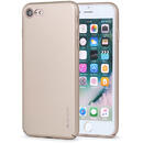 Meleovo Meleovo Carcasa Metallic Slim 360 iPhone SE 2020 / 8 / 7 Gold (culoare metalizata fina)