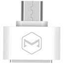 Mcdodo Adaptor OTG MicroUSB la port USB 2.0 White (conectare periferice prin USB)