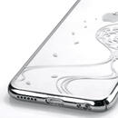 Devia Devia Carcasa Crystal Secret Garden iPhone 6/6S Silver (Cristale Swarovski®, electroplacat, protectie 360°)