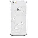Comma Comma Carcasa Crystal Flora iPhone 6/6S Silver (Cristale Swarovski®, electroplacat, protectie 360°)
