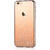 Husa Comma Carcasa Unique Polka iPhone 6/6S Champagne Gold (Cristale Swarovski®, electroplacat, protectie 360°)