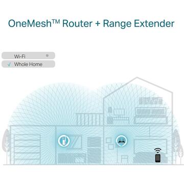 TP-LINK wireless  1800Mbps, 1 port Gigabit,  2 antene externe, 2.4 / 5Ghz dual band, Wi-Fi 6