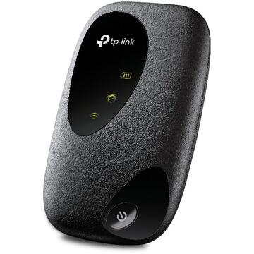 Router wireless TP-LINK Wireless. portabil, 4G Mobile Wi-Fi, 150Mbps, Internal LTE Modem, SIM card slot, LED screen display, rechargeable battery