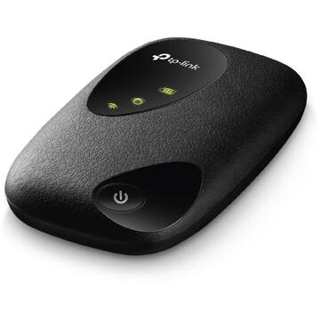 Router wireless TP-LINK Wireless. portabil, 4G Mobile Wi-Fi, 150Mbps, Internal LTE Modem, SIM card slot, LED screen display, rechargeable battery