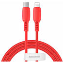 Colourful, USB Type-C/Lightning, 18W, 1.2m, Rosu