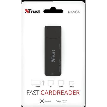 Card reader Trust Nanga USB 3.1 Card Reader