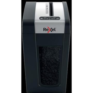 Distrugator documente REXEL Secure MC6-SL, 6 Coli, 18 L, Negru