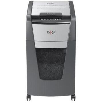 Distrugator documente REXEL AutoFeed+ 225M , P-5, micro cut (2x15mm), 225 sheets, 60L Negru