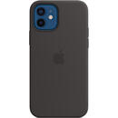 iPhone 12/12 Pro Silicone Case with MagSafe - Black