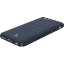 Just Must Just Must Carcasa Croco iPhone 6/6S Navy (protectie margine 360°)