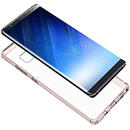 Just Must Just Must Carcasa Pure II Samsung Galaxy Note 8 Pink (spate transparent, margini flexibile)