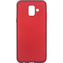 Just Must Just Must Carcasa Uvo Samsung Galaxy A6 (2018) Red (material fin la atingere, slim fit)