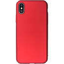 Just Must Just Must Carcasa Uvo iPhone XS / X Red (material fin la atingere, slim fit)