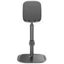 Baseus Baseus Suport Literary Youth Desktop Bracket pentru Telefon &amp; Tableta Black (brat telescopic)