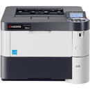 Imprimanta Laser Monocrom Kyocera ECOSYS P3055dn, Duplex, A4, 57ppm, 1200 x 1200dpi, USB, Retea