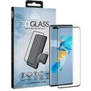 Eiger Eiger Folie Sticla 3D Edge to Edge Huawei Mate 40 Pro Clear Black (0.33mm, 9H, perfect fit, curved, oleophobic)