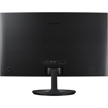 Monitor LED Samsung LC24F390FHRXEN 23.5" Curbat Negru