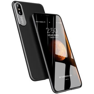 Husa Mcdodo Carcasa Sharp Aluminum Alloy iPhone X Black