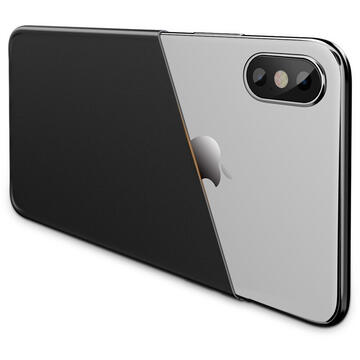 Husa Mcdodo Carcasa Sharp Aluminum Alloy iPhone X Black