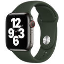 Apple Apple Curea Original Sport Band Apple Watch 38mm / 40mm Cyprus Green (marime S/M &amp; M/L) (Seasonal Fall 2020)