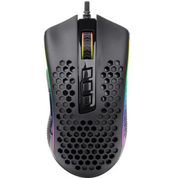 Mouse Redragon Gaming Storm iluminare RGB negru