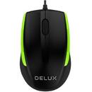 DeLux M321 negru cu verde