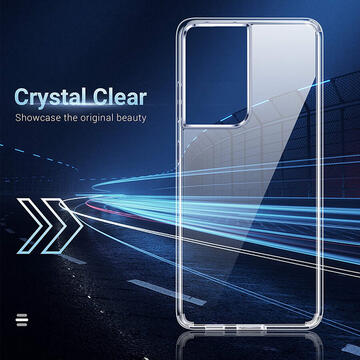 Husa Devia Husa Silicon Naked Samsung Galaxy S21 Ultra Crystal Clear (0.5mm)