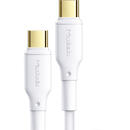 Mcdodo Mcdodo Cablu White Series Type-C la Type-C White (5A, 2m, 100W, PD)