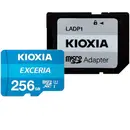 microSDXC Kioxia Exceria (M203) 256GB UHS I U1+ adaptor LMEX1L256GG2
