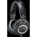 AUDIO-TECHNICA Audio Technica ATH-M50X Headphones, Over-Ear, Wireless, Black