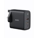 Aukey Wall Charger PA-B6S, Black