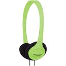 KPH7g Headphones, On-Ear, Wired, Green