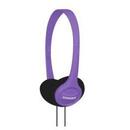 Koss KPH7v Headphones, On-Ear, Wired, Violet
