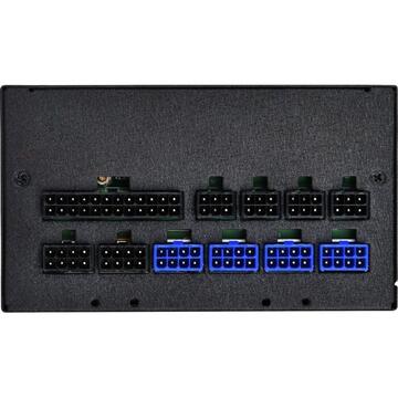 Sursa Silverstone SST-ST1000-PTS 1000W PC Power Supply (black 8x PCIe, cable management)