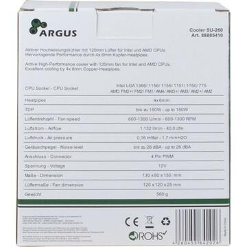 Inter-Tech Argus SU-260 CPU Cooler