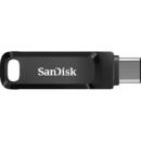 Ultra Dual Drive Go 256 GB, USB flash drive (black, USB-A 3.2 Gen 1, USB 3.2 C gene 1)