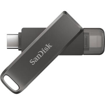 Memorie USB SanDisk USB 256GB iXpand Luxe U3