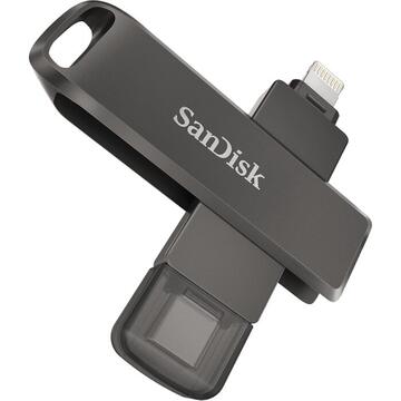 Memorie USB SanDisk USB 256GB iXpand Luxe U3