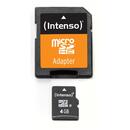 Intenso microSD 4GB 5/21 Class 4 +Adapter