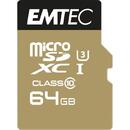 EMTEC speedin 64 GB microSDXC, memory card (Class 10, UHS-I (U3))