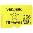 Nintendo Switch 256 GB microSDHC, Memory Card (yellow, UHS-I U3, V30)