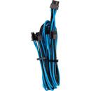 Corsair Corsair Premium Sleeved PCIe Dual Cable Type 4 Gen 4, Y-Cable - blue black