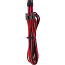 Corsair Corsair Premium Sleeved PCIe Cable Type 4 Gen 4 - red/black