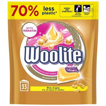 Detergent rufe Woolite Pro-Care, Capsule 33 pcs